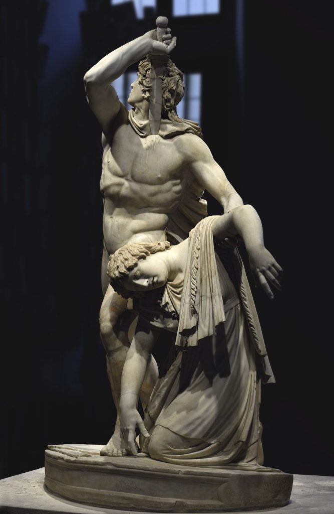 Ludovisi Gaul, karısını öldüren ve intihar eden Galatlı.