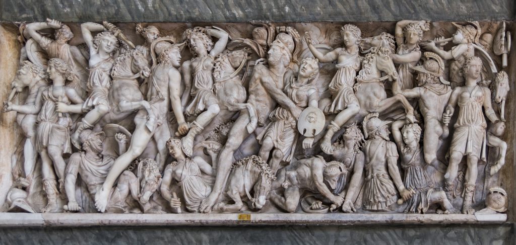 Battle of Greeks and Amazons
Amazonlar